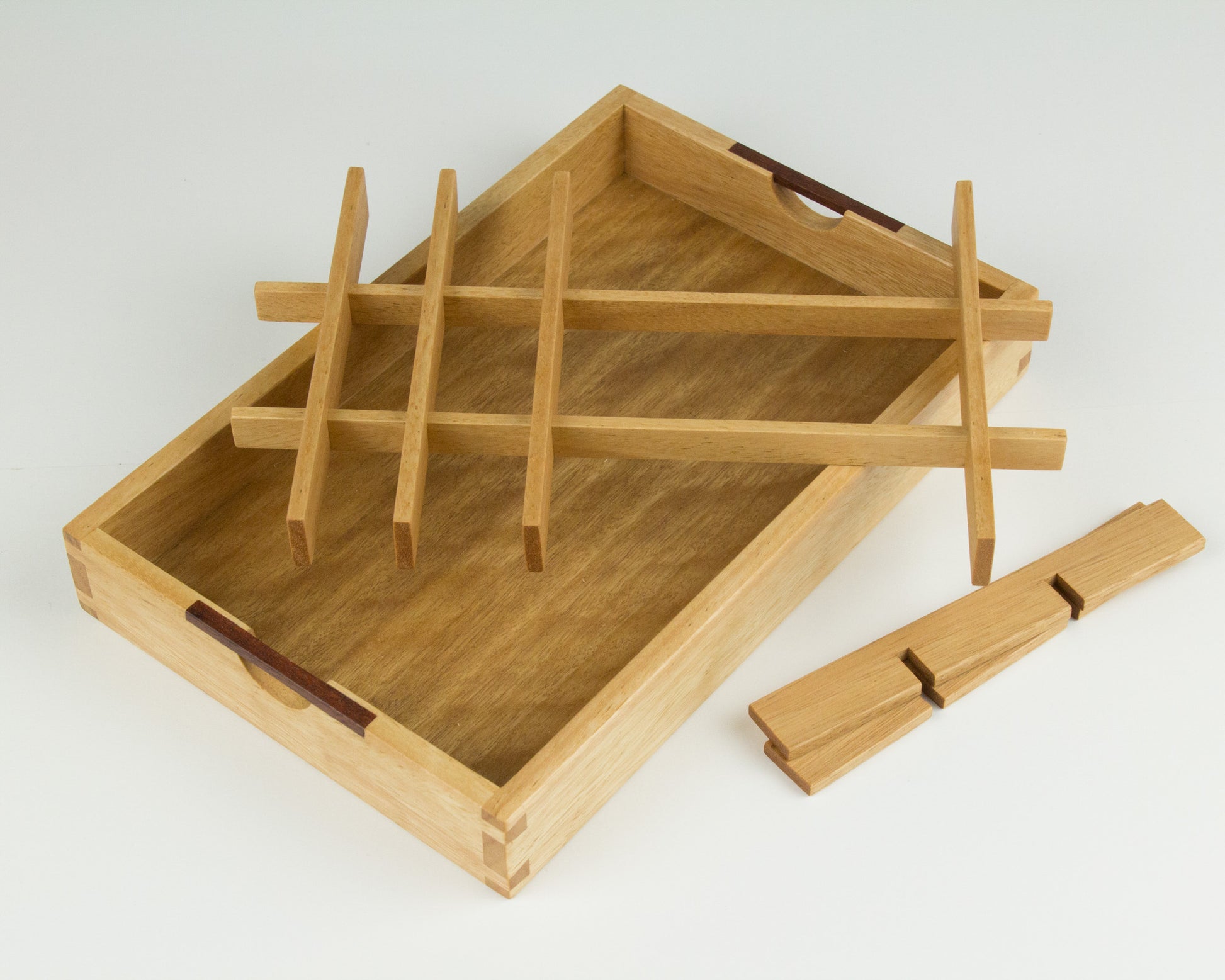 Jewellery Box tray handcrafted from Blackbutt