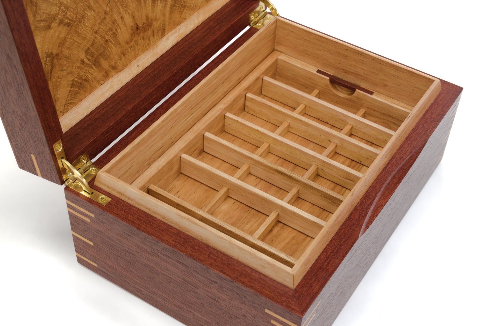 Jarrah Three-Tier Jewellery Box