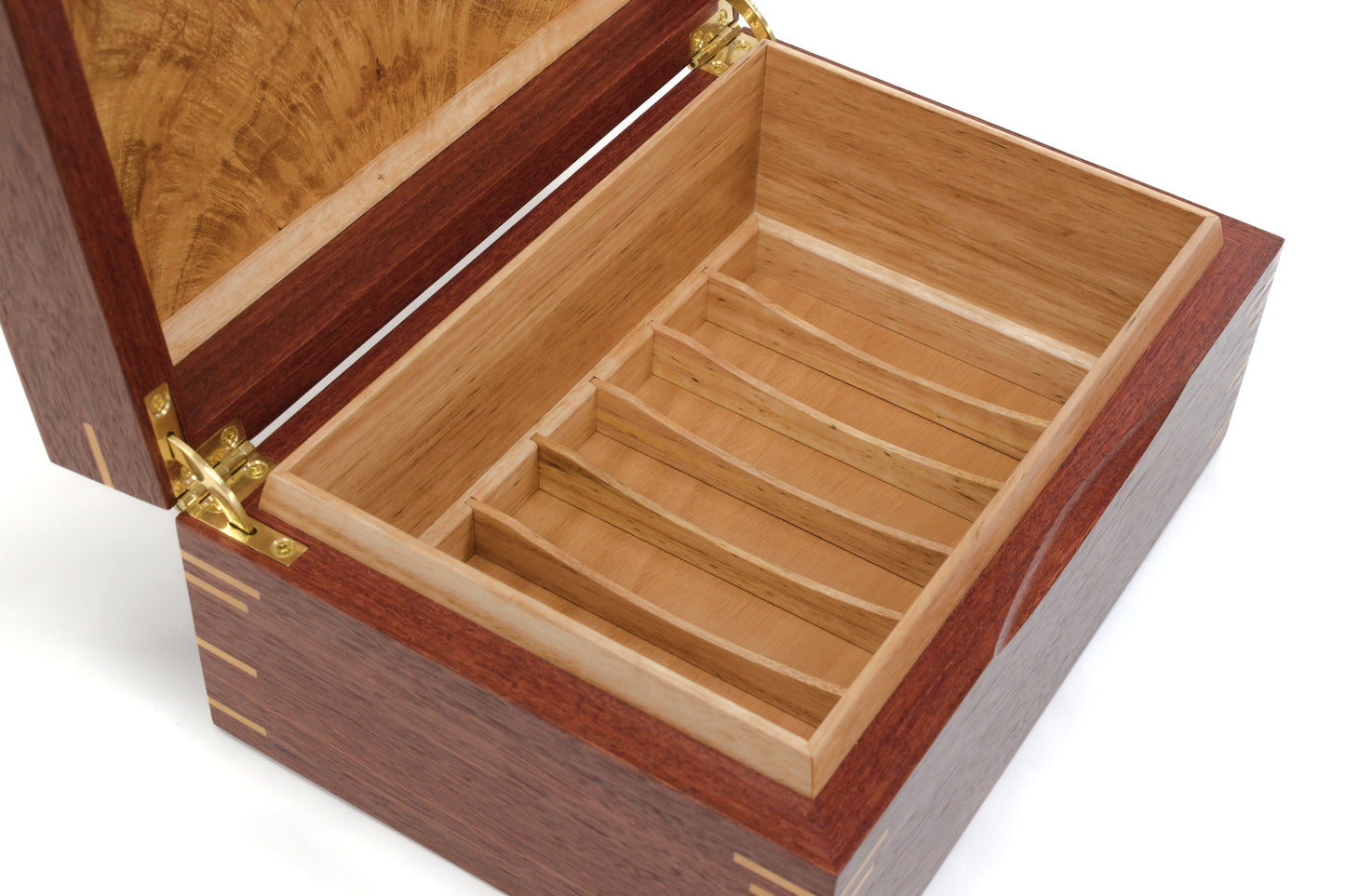Jarrah Three-Tier Jewellery Box