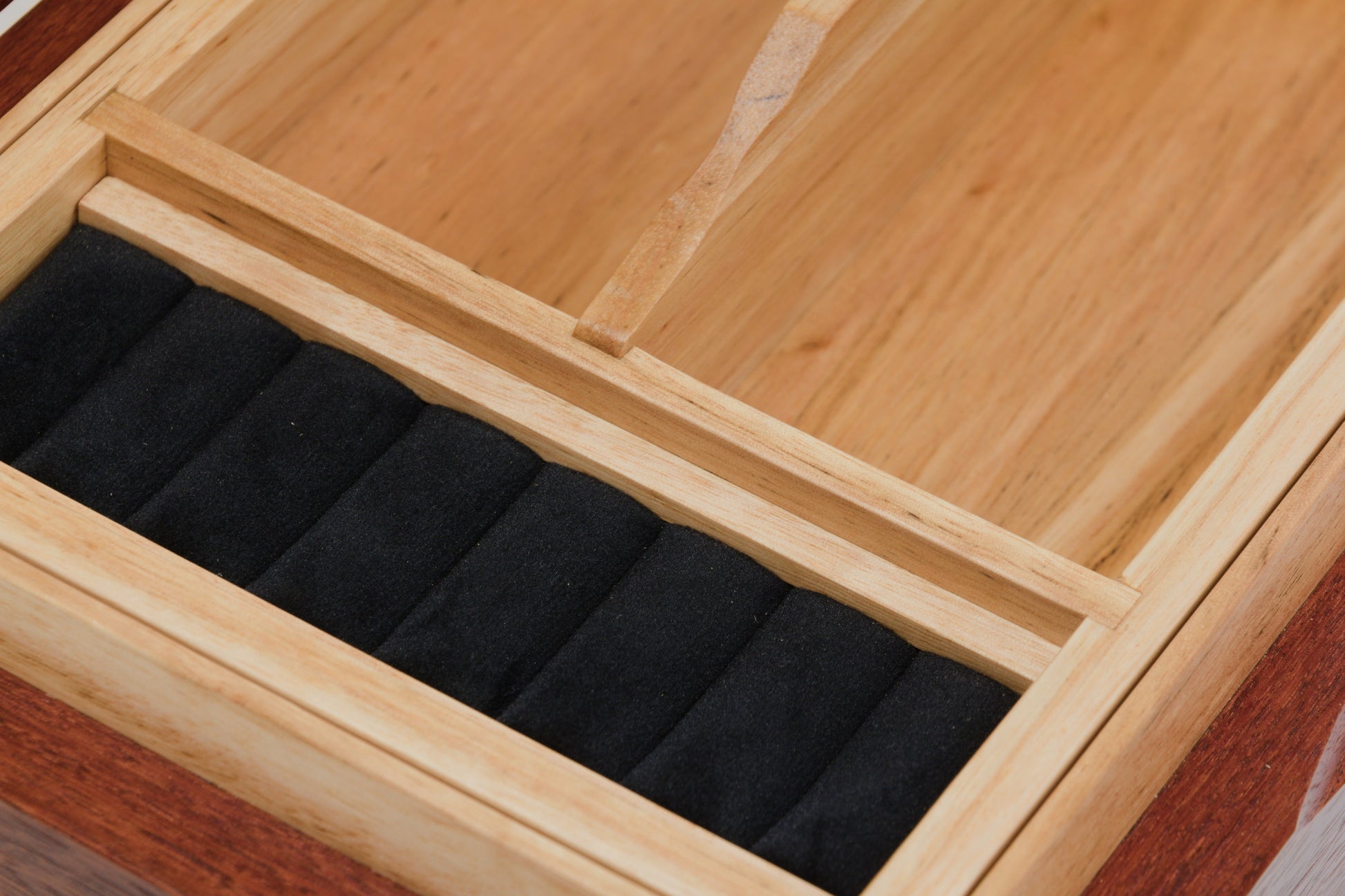 Jarrah Three-Tier Jewellery Box