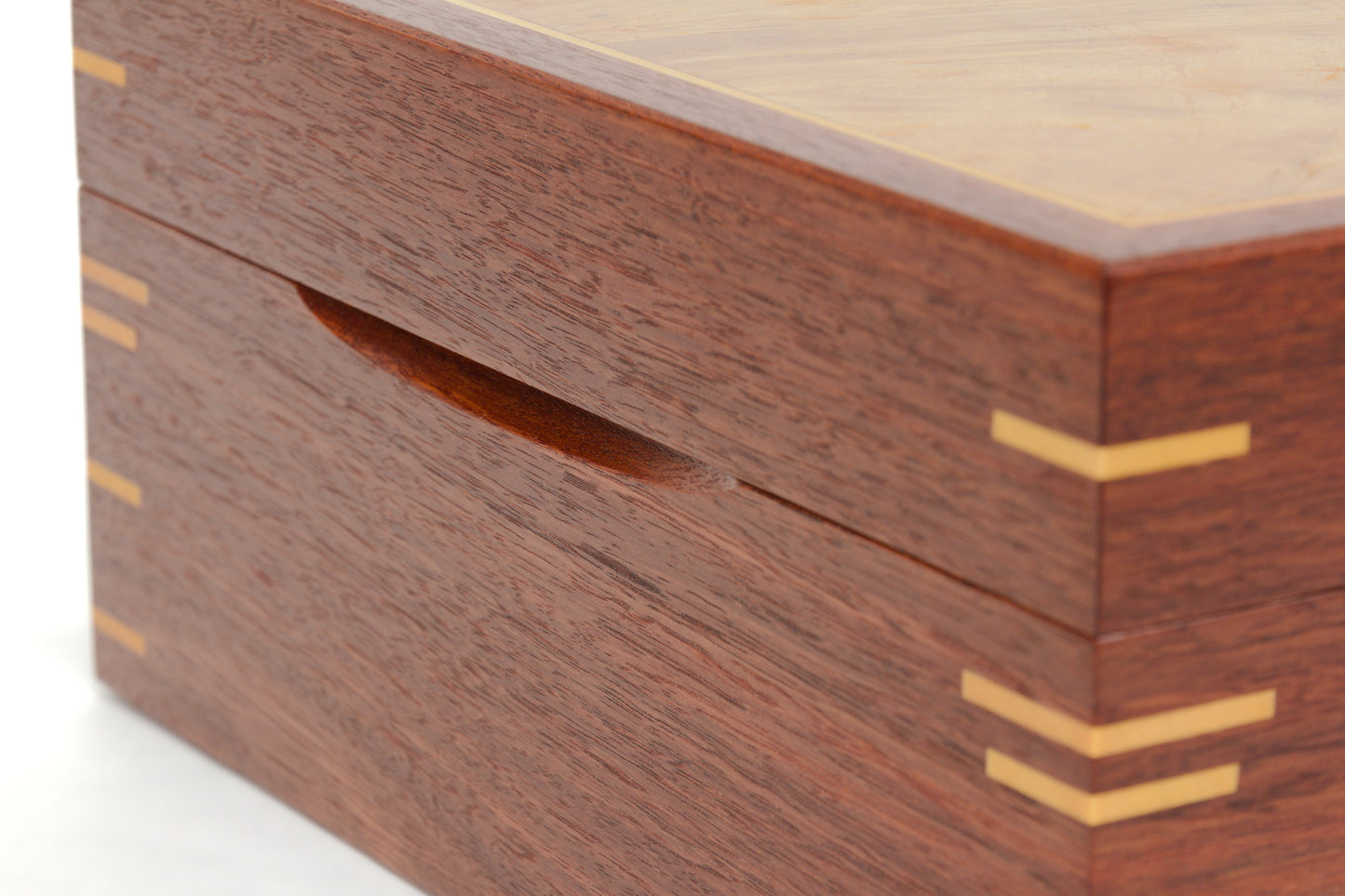 Jarrah Three-Tier Jewellery Box