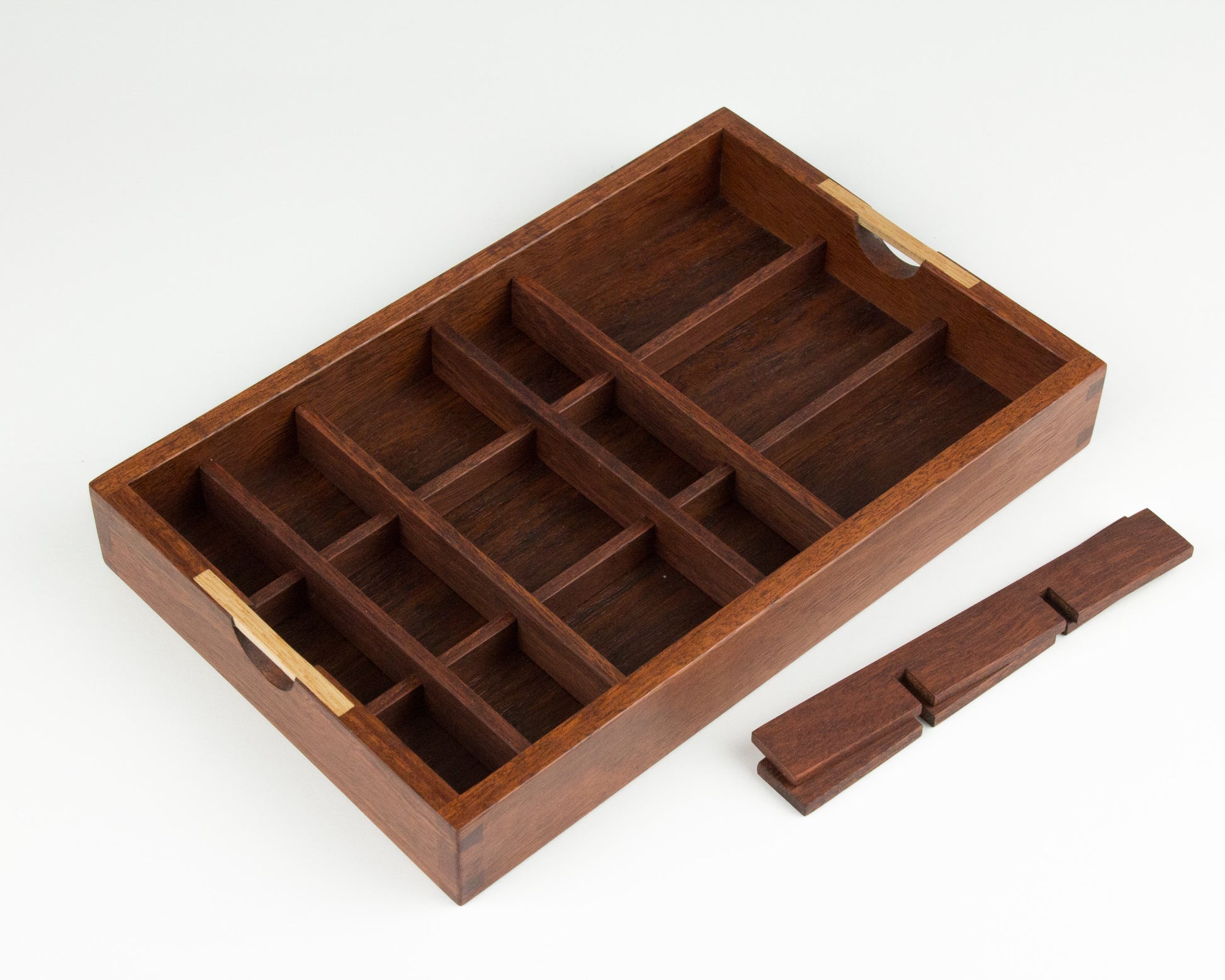 Jewellery Box tray handcrafted from Jarrah