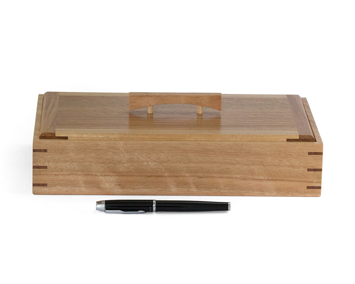 Wooden Keepsake Box handcrafted from Blackbutt