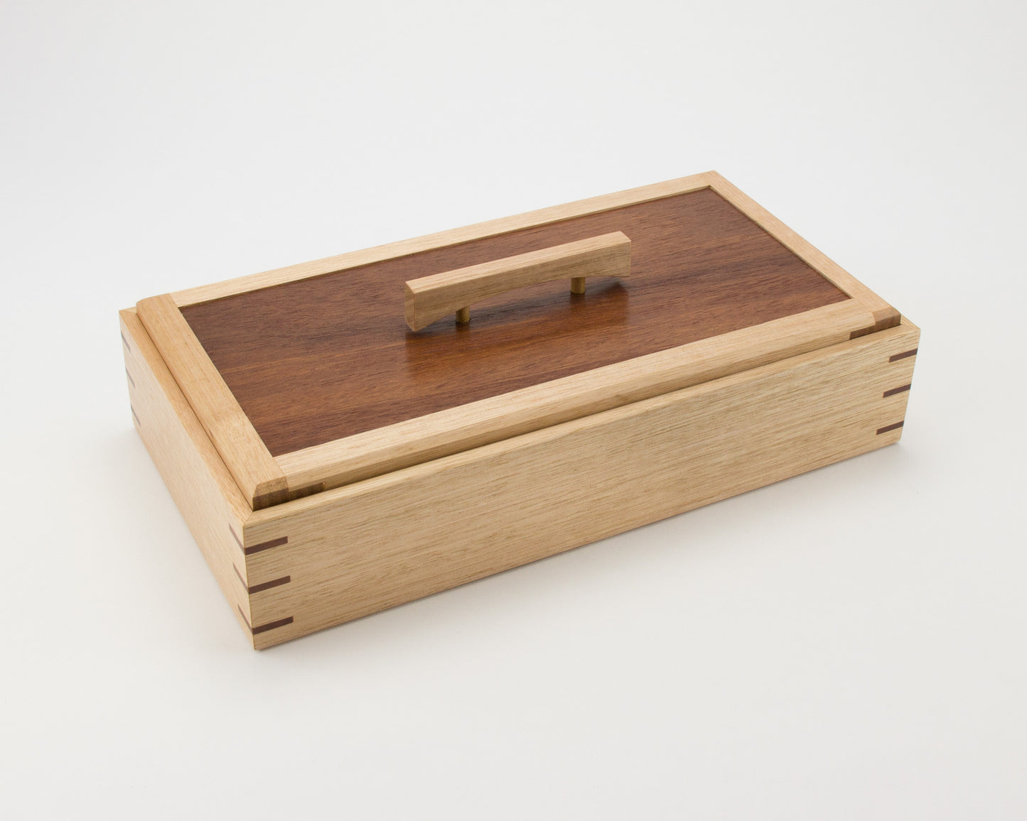 Wooden Keepsake Box handcrafted from Tasmanian Oak & Jarrah