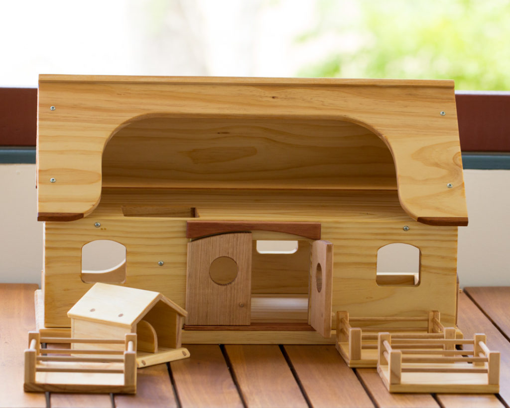 Wooden Toy Farmhouse