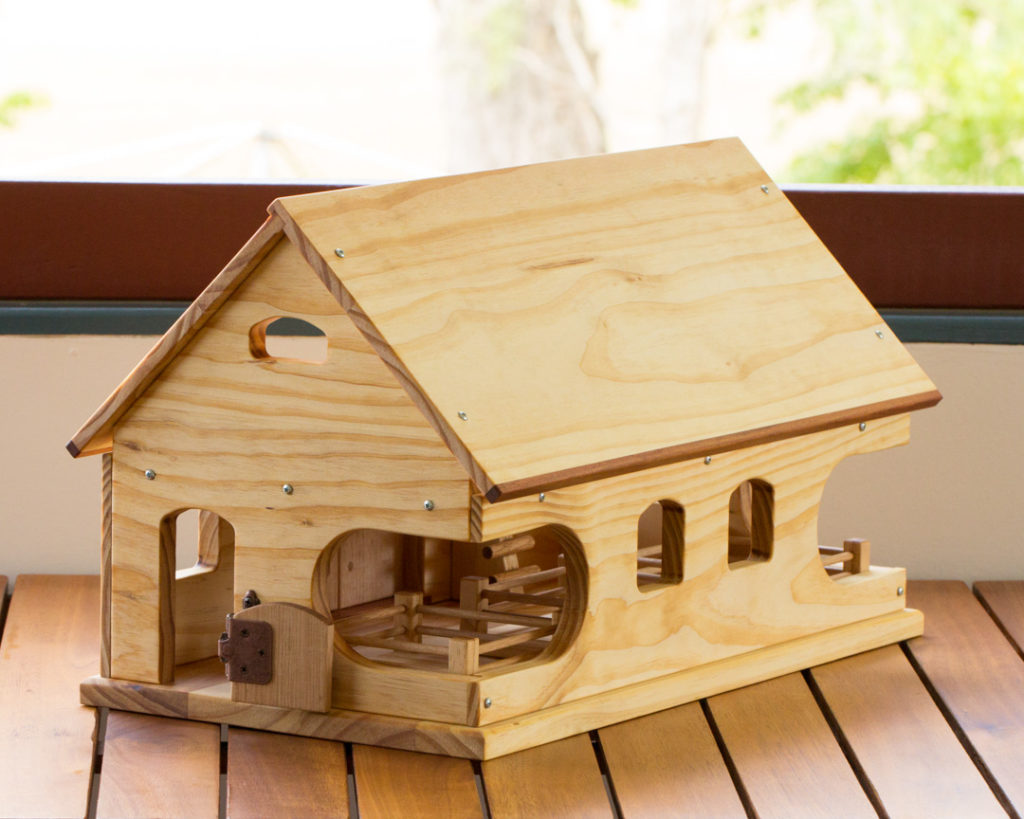 Wooden Toy Farmhouse