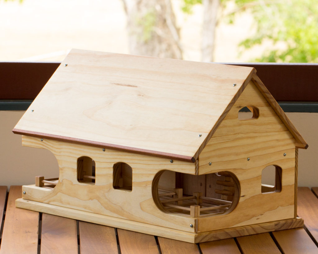 Wooden Toy Farmhouse