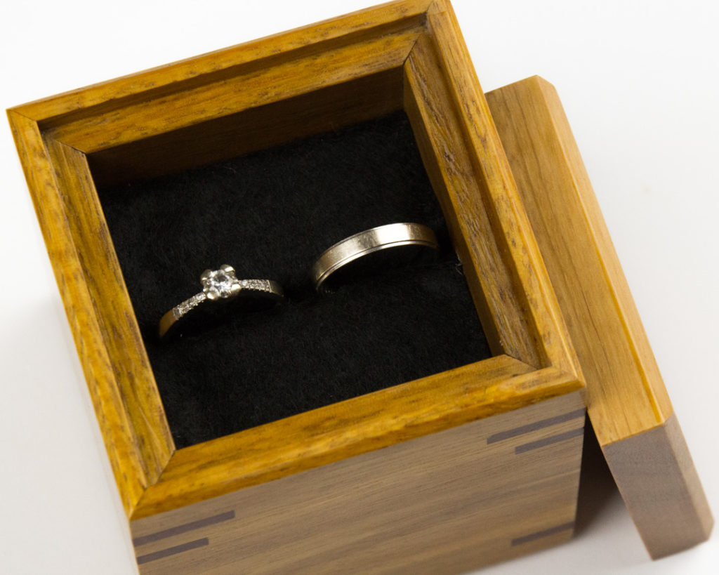 Wooden Proposal Box